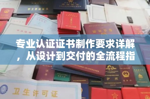 襄汾专业认证证书制作要求详解，从设计到交付的全流程指南