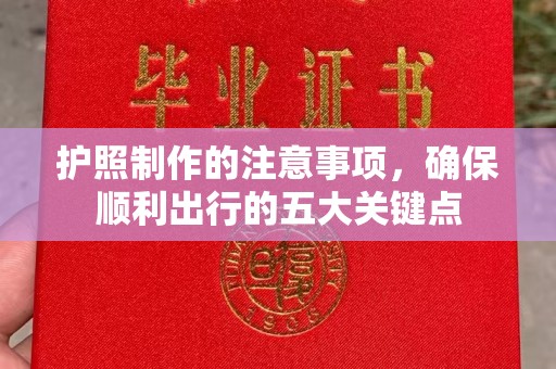 襄汾护照制作的注意事项，确保顺利出行的五大关键点