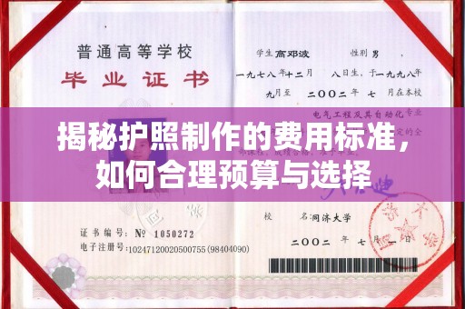 襄汾揭秘护照制作的费用标准，如何合理预算与选择